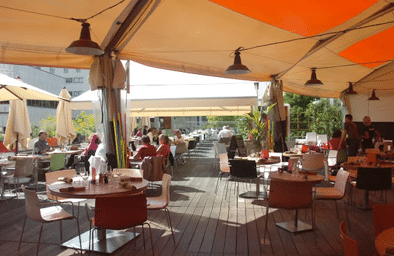La terrasse de l'Appolo